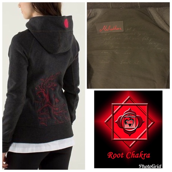 lululemon athletica Tops - Lululemon 🍋 Muladhara Chakra Scuba Hoodie
